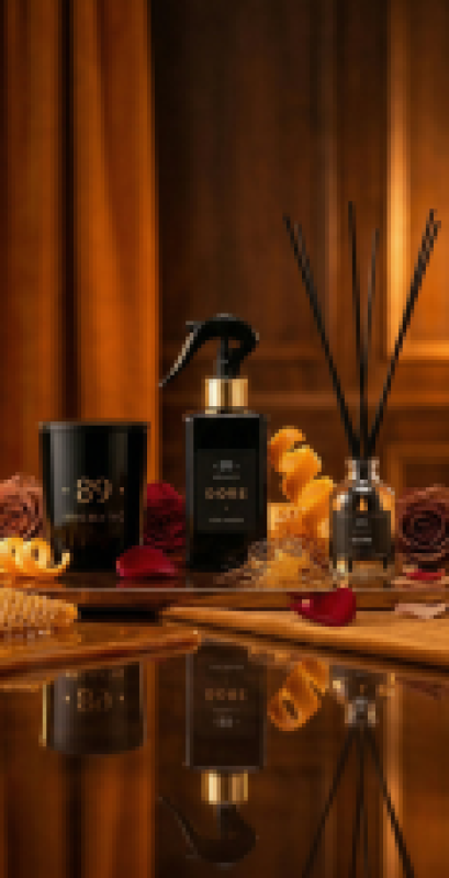 Aromatic89 SET Difuzér, interiérový sprej a svíčka - Dore